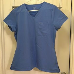 Jaanuu Ceil Blue Scrub top
